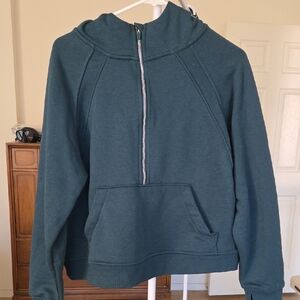 Danskin Half-Zip Hoodie Size Large Active Wear